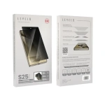 Levelo 2.5D Silk Print Privacy Tempered Glass Screen Protector for Samsung Galaxy S25 Ultra – Black - Image 2
