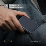 Levelo Aeris 3-in-1 Foldable Wireless Charger – Cloudy Grey - Image 4