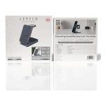 Levelo Aeris 3-in-1 Foldable Wireless Charger – Cloudy Grey - Image 5