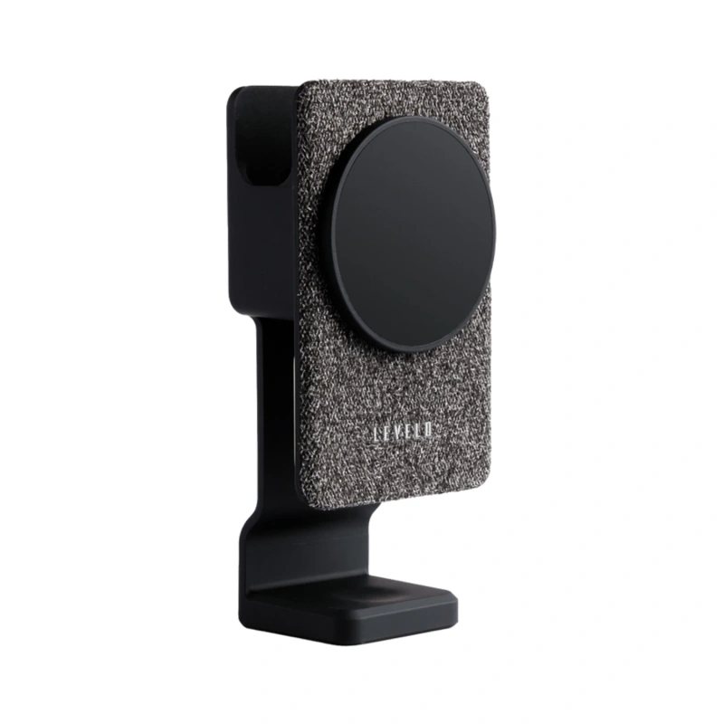 Levelo Aspen 3-in-1 Wireless Car Charger – Grey - Image 2