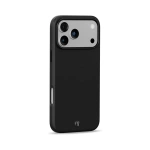 Levelo Cannes PU Leather Case for iPhone 17 Pro Max – Black