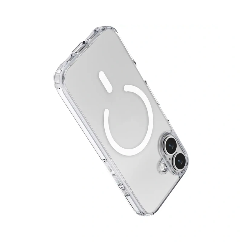 Levelo Clara MagSafe TPU+PC Case for iPhone 17 – Transparent - Image 2