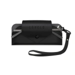 Levelo Corvin Round-Shaped Polarized Sunglasses with Pouch – Grey - Image 3