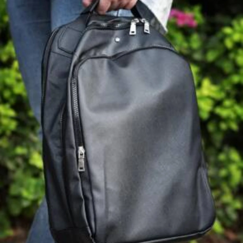 Levelo Elegancia Universal Backpack 16" with LVL Signature Logo – Black - Image 3