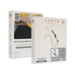 Levelo Everly Phone Crossbody Lanyard – White/Orange - Image 3