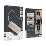 Levelo Ibiza Crossbody Waist Bag – Blush Pink - Image 4