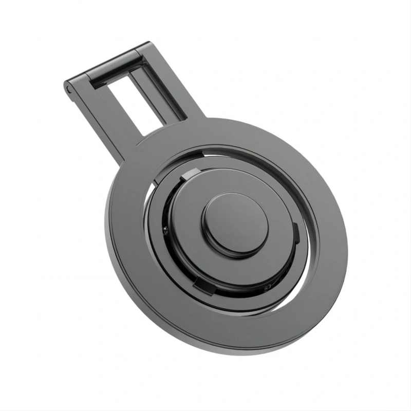 Levelo Kaito 3-in-1 MagSafe Laptop & Phone Holder – Matt Black - Image 2