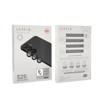 Levelo Lucent Trio AR Camera Lens Protector for Samsung Galaxy S25 Plus – Black - Image 3