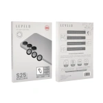 Levelo Lucent Trio AR Camera Lens Protector for Samsung Galaxy S25 Plus – Silver - Image 2
