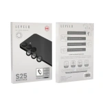 Levelo Lucent Trio AR Camera Lens Protector for Samsung Galaxy S25 – Black - Image 3