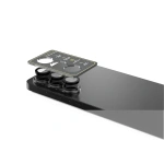 Levelo LucentTrio AR Camera Lens Protector for Samsung Galaxy S26 & S26 Plus – Black - Image 2