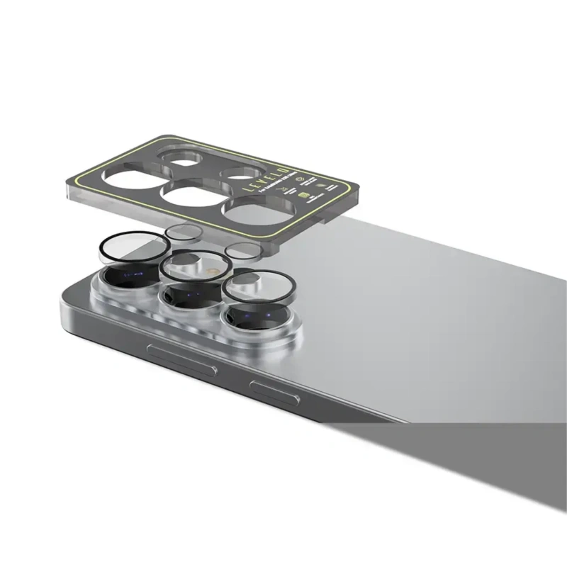 Levelo LucentTrio AR Camera Lens Protector for Samsung Galaxy S26 & S26 Plus – Transparent - Image 2