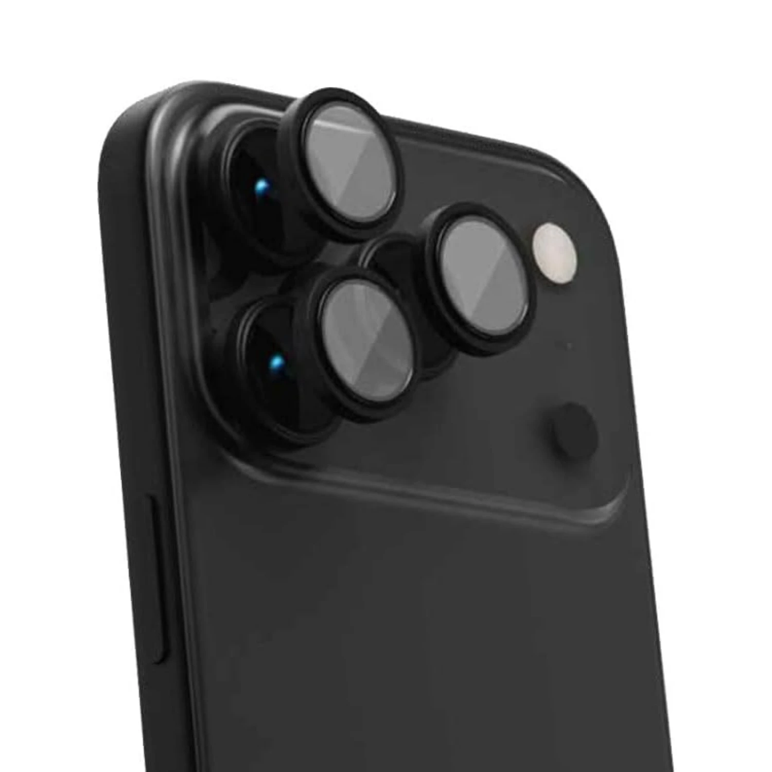 Levelo LucentTrio AR Camera Lens Protector for iPhone 17 Pro & Pro Max – Titanium Black Levelo LucentTrio AR Camera Lens Protector for iPhone 17 Pro & Pro Max – Titanium Black - Image 1