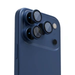 Levelo LucentTrio AR Camera Lens Protector for iPhone 17 Pro & Pro Max – Titanium Dark Blue