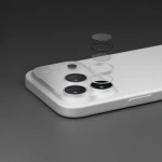 Levelo LucentTrio AR Camera Lens Protector for iPhone 17 Pro & Pro Max – Titanium Silver - Image 2