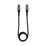Levelo Nori Mini 60W Car Charger with USB-C to USB-C Cable – Gun Grey - Image 2