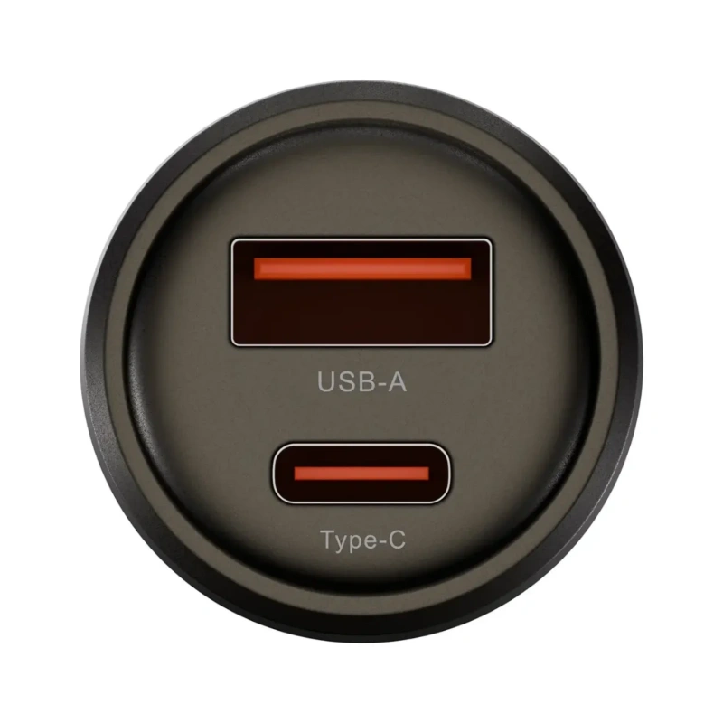 Levelo Nori Mini 60W Car Charger – Gun Grey - Image 2