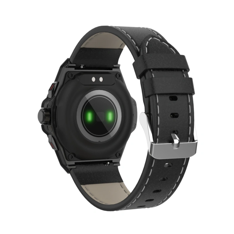Levelo Oak Automatique Hybrid Smartwatch – Black - Image 2