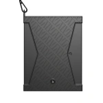 Levelo Offshore Passport Holder Leather Case – Black - Image 3