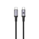 Levelo Otto Leather USB-C to USB-C 60W Cable 1.2M – Black