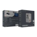 Levelo Roamiversal 35W Luggage Design Universal Travel Adapter – Aluminum Silver - Image 6