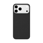 Levelo Sergei 1500D Aramid Fiber Case for iPhone 17 Pro – Black