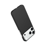 Levelo Sergei 1500D Aramid Fiber Case for iPhone 17 Pro – Black - Image 3