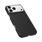 Levelo Sergei 1500D Aramid Fiber Case for iPhone 17 Pro – Black - Image 2