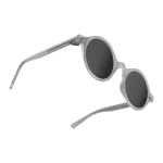 Levelo Sicily Round-Shaped Polarized Sunglasses with Pouch – Matte