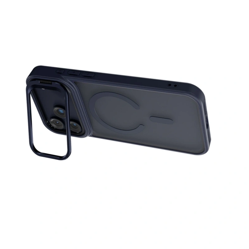Levelo Solo Pro Camera KickStand Case for iPhone 17 Pro Max – Blue - Image 2