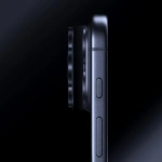 Levelo Trio Pro 2-in-1 Camera Lens Protector for iPhone 17 Pro Max – Dark Blue - Image 4
