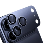 Levelo Trio Pro 2-in-1 Camera Lens Protector for iPhone 17 Pro – Dark Blue