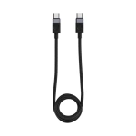 Levelo Vero 20W GaN UK Wall Adapter USB-A & USB-C with Cable – Black - Image 2