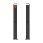 Levelo York Nylon Watch Strap for Apple Watch 49mm – Grey - Image 3