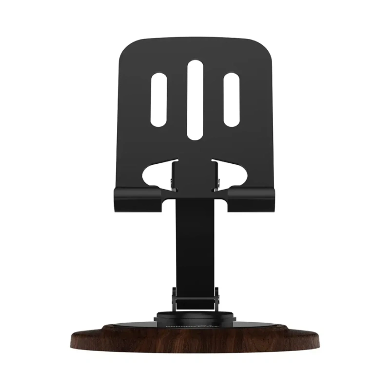 Porodo Blue 360° Rotating Desktop Phone Holder – Black - Image 2
