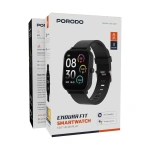 Porodo Endura Fit Active Pro 1.80" HD Smartwatch – Black - Image 3