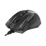 Porodo Gaming 8D RGB Wired Mouse 7200 DPI – Black - Image 2