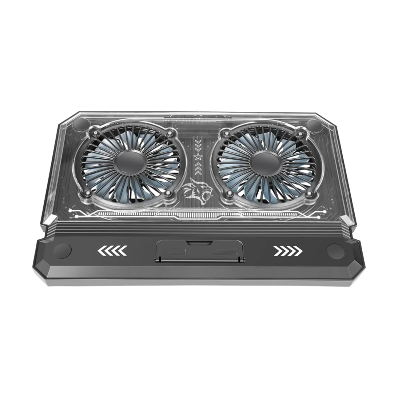 Porodo Gaming Laptop Cooling Pad with Phone Holder - Image 3