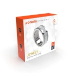 Porodo Jewels Smart Wearable Lady Ring Size 9 – Silver - Image 5