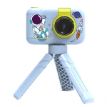 Porodo Lifestyle Kids Flip Camera with Tripod Stand 1000mAh – Blue