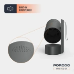 Porodo Premiere 65W Portable Smart Projector 1080P Android 13 - Grey - Image 3
