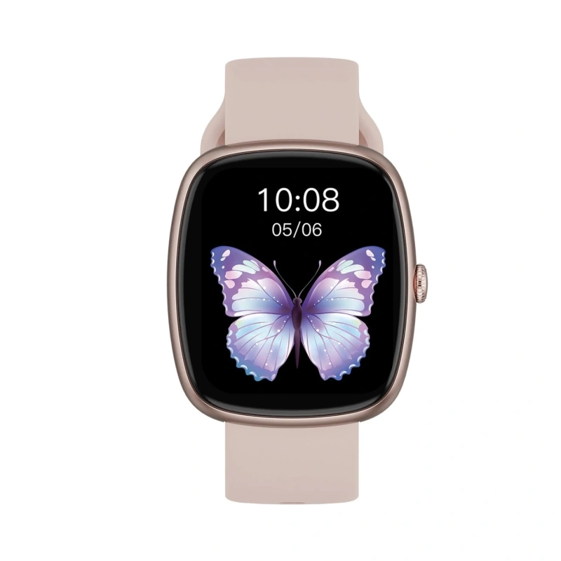 Porodo Rony 1.83" TFT Smartwatch IP67 Waterproof – Pink - Image 2