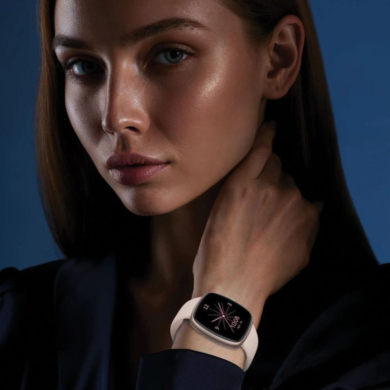Porodo Rony 1.83" TFT Smartwatch IP67 Waterproof – Pink - Image 3