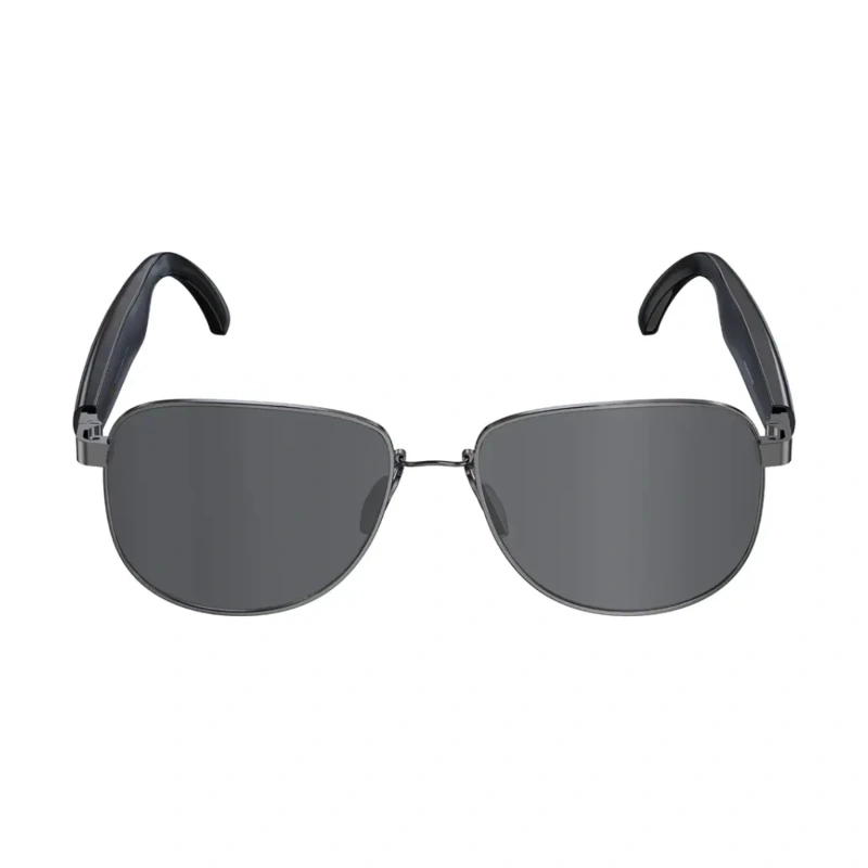 Porodo Silenza BT 5.3 Smart Glasses with Touch Control – Black - Image 3