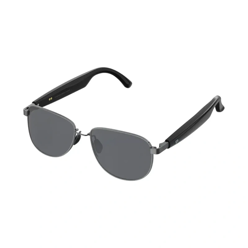 Porodo Silenza BT 5.3 Smart Glasses with Touch Control – Black - Image 2