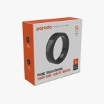 Porodo Smart Wearable Ring Size 11 with Touch Function – Black - Image 3