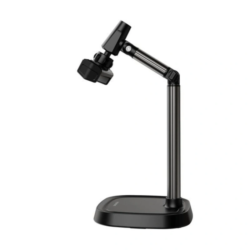 Porodo Telescopic Desktop Lazy Bracket – Black - Image 2