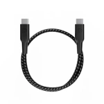 Powerology 60W USB-C to USB-C V2.0 Cable 1.2M - Black
