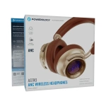 Powerology Astro 600mAh Hybrid ANC Wireless Headphone - Khaki - Image 4