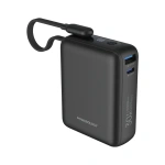 Powerology Montreal 10000mAh Power Bank - Black